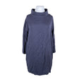Unisex COS - Schiffon dress, size 44 - Blue ()