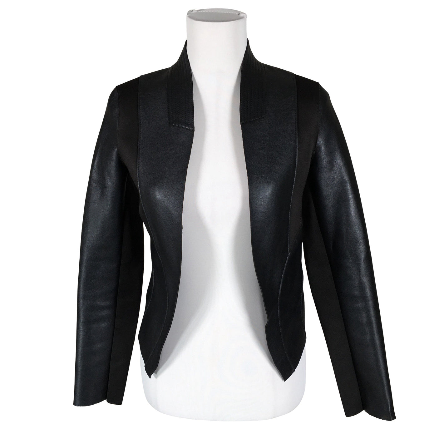 Unisex Guess - Leather jacket, size 36 - Black (1)