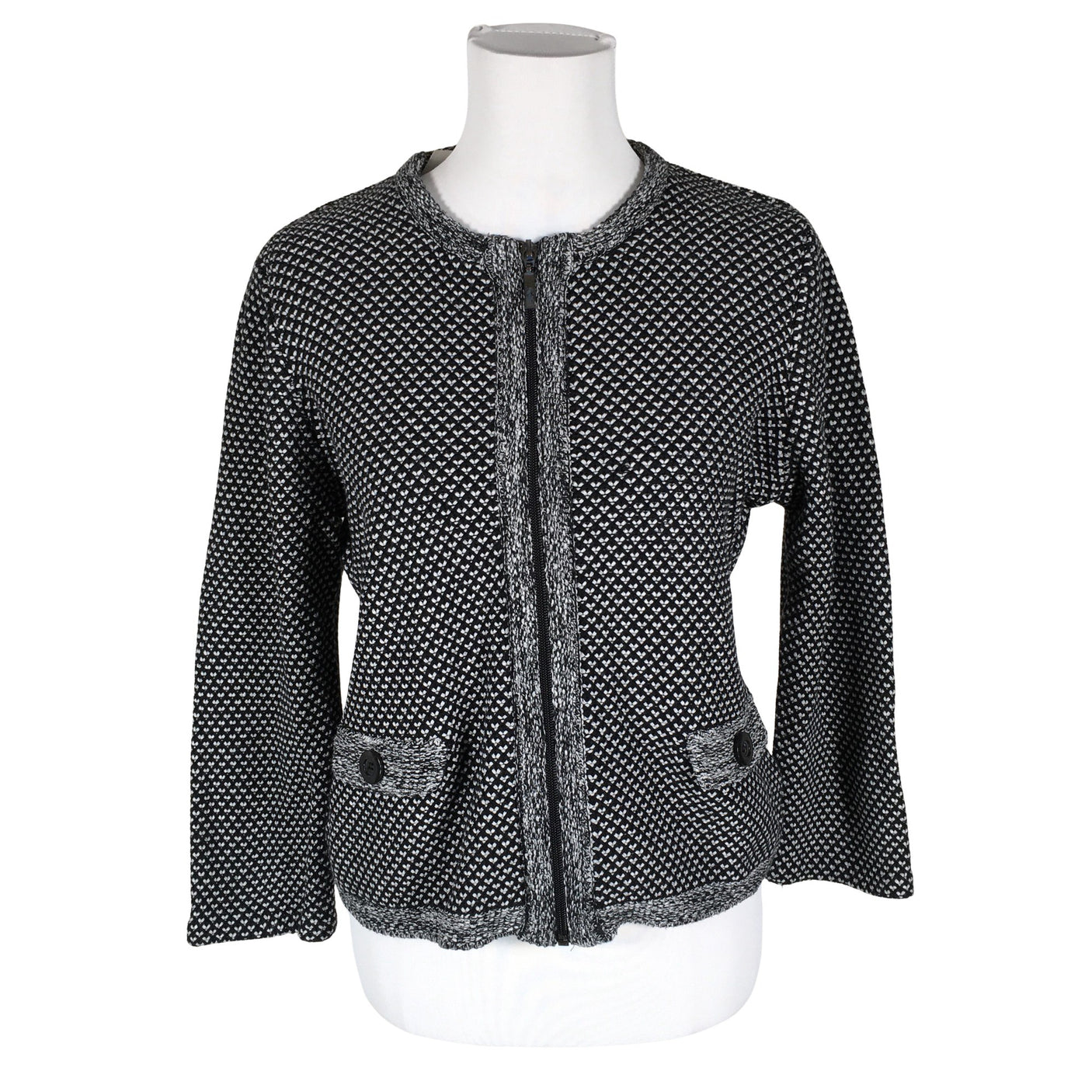 Unisex Signature - Cardigan, size 40 - Gray (1)