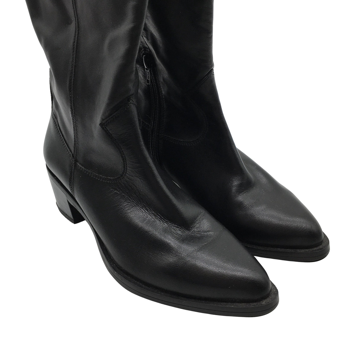 Unisex Unisa - Cowboy boots, size 37 - Black (2)