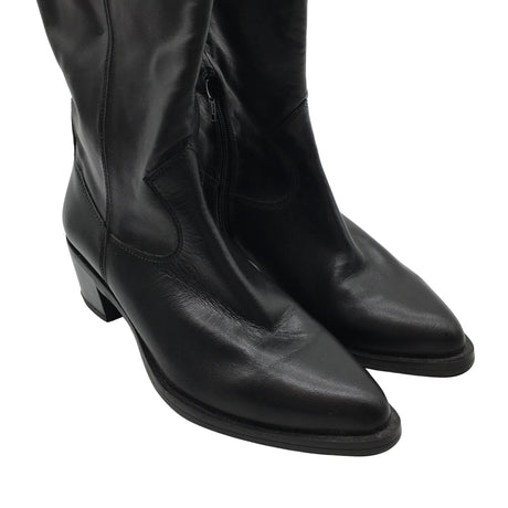 Unisex Unisa - Cowboy boots, size 37 - Black (2)