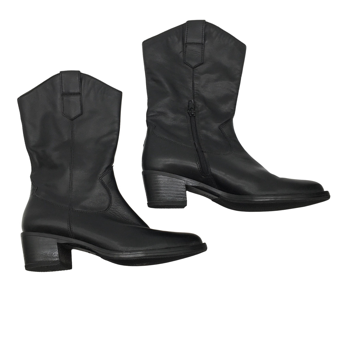 Unisex Unisa - Cowboy boots, size 37 - Black (1)