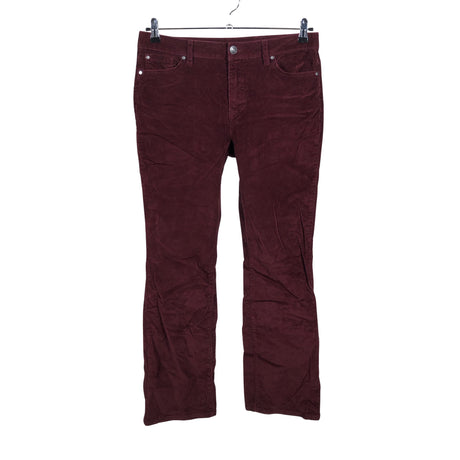 Unisex INDI-GO - Velvet pants, size 38 - Wine red ()