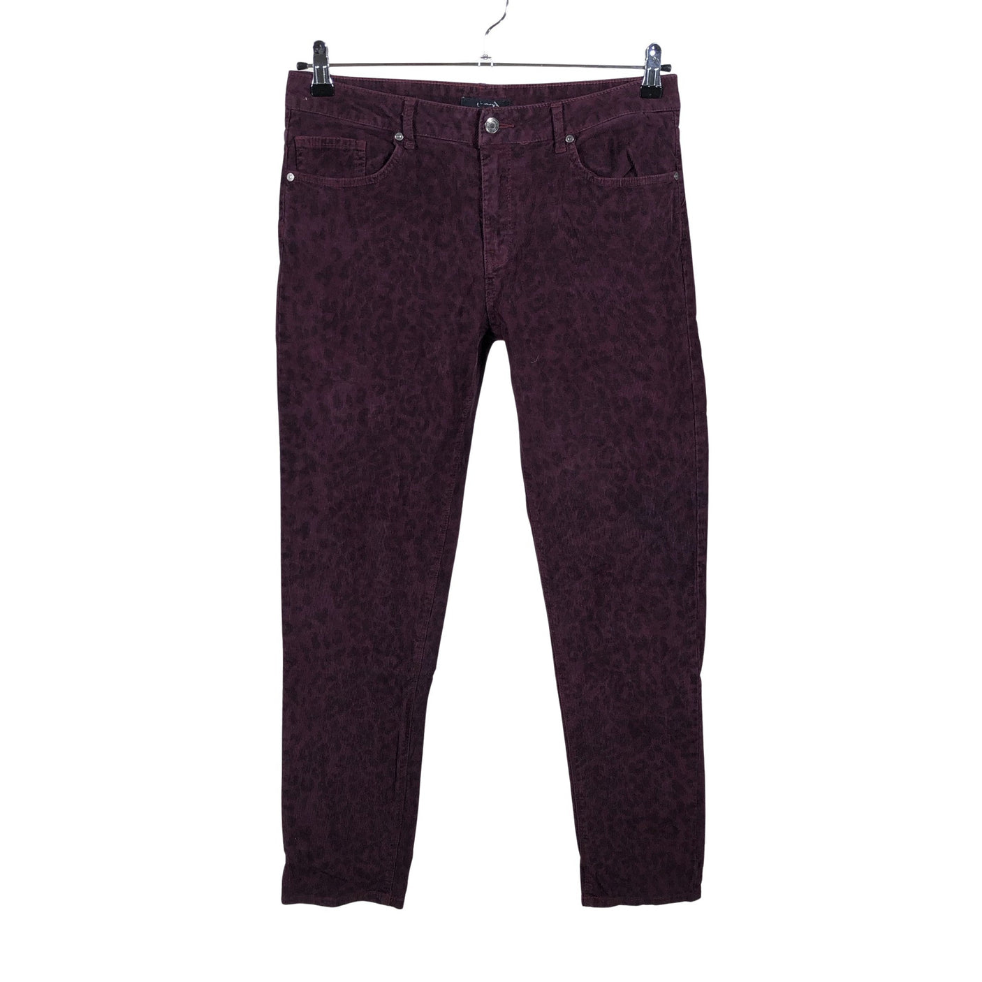 Unisex Lindex - Velvet pants, size 42 - Violet (1)