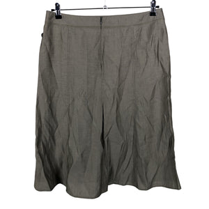Unisex Frank Walder - Fabric skirt, size 42 - Brown (2)