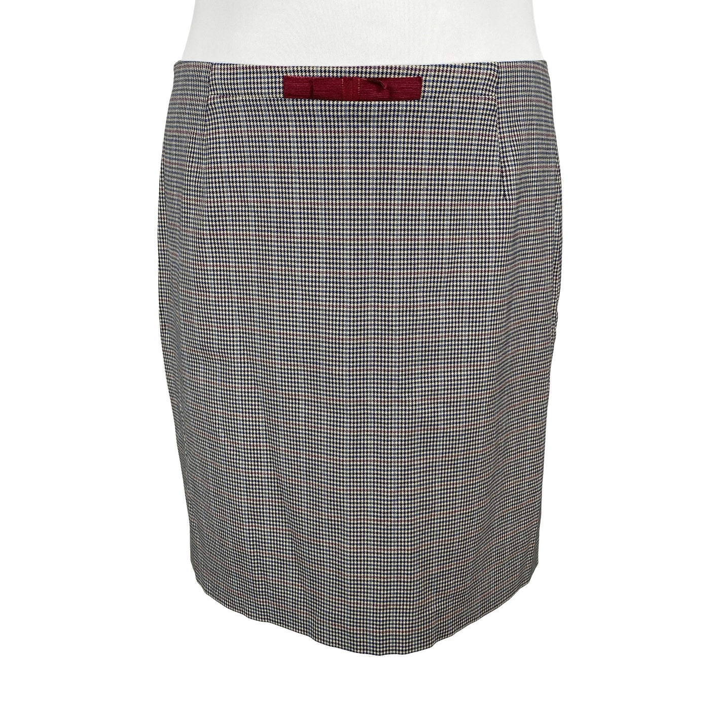 Unisex Mosaic - Short-sleeved blouse, size 44 - Wine red (2)