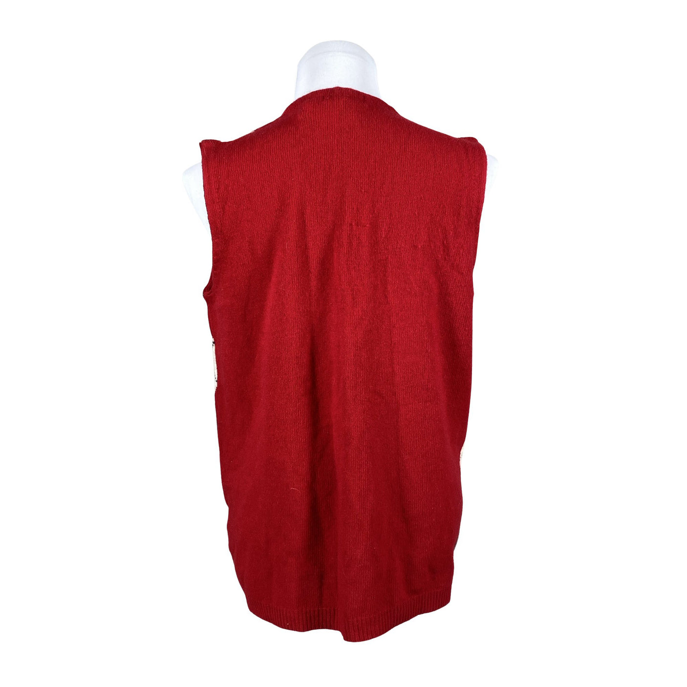 Unisex Pierre Cavallo - Knit vest, size M - Red (2)