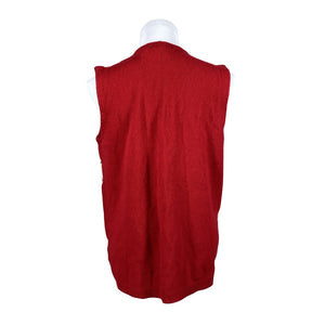 Unisex Pierre Cavallo - Knit vest, size M - Red (2)