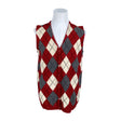 Unisex Pierre Cavallo - Knit vest, size M - Red ()