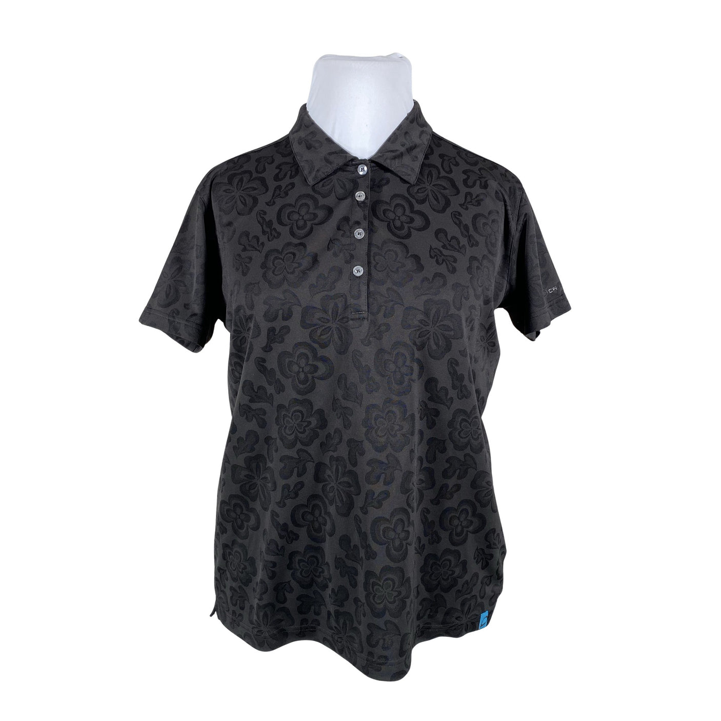 Unisex Catmandoo - Sports shirt, short sleeve, size 46 - Black (1)