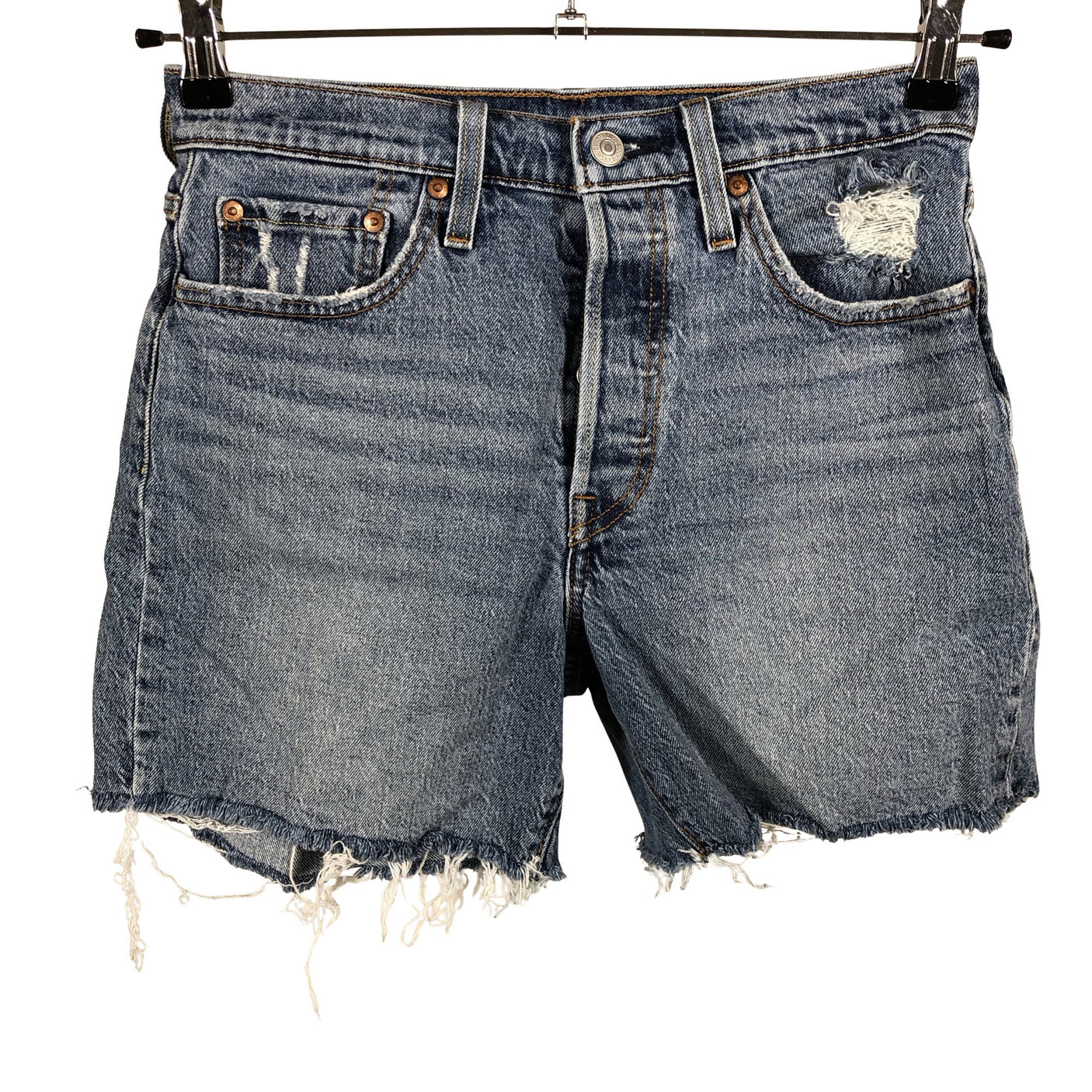 Unisex Levi's - Denim shorts, size W27 - Blue (1)