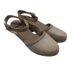 Unisex Jana - Wedge heel shoes, size 39 - Beige (2)