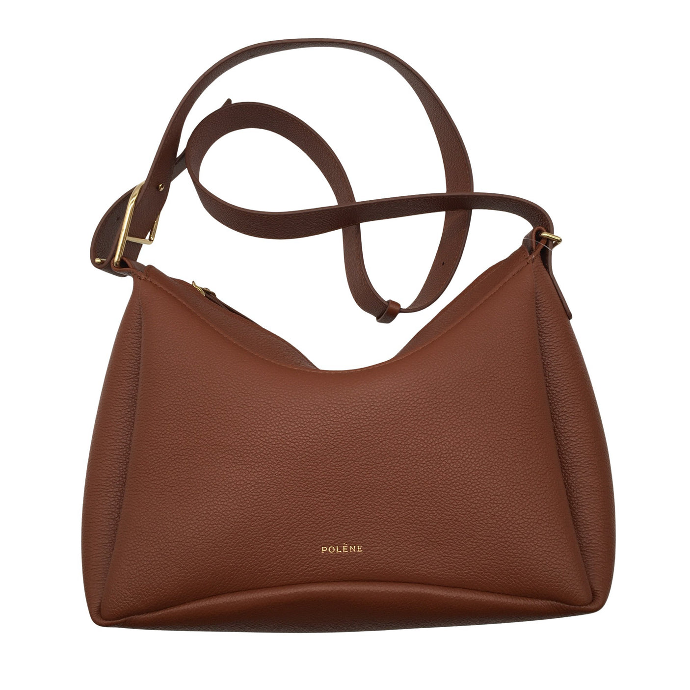 Unisex Poléne - Shoulder bag, size Midi - Brown (1)