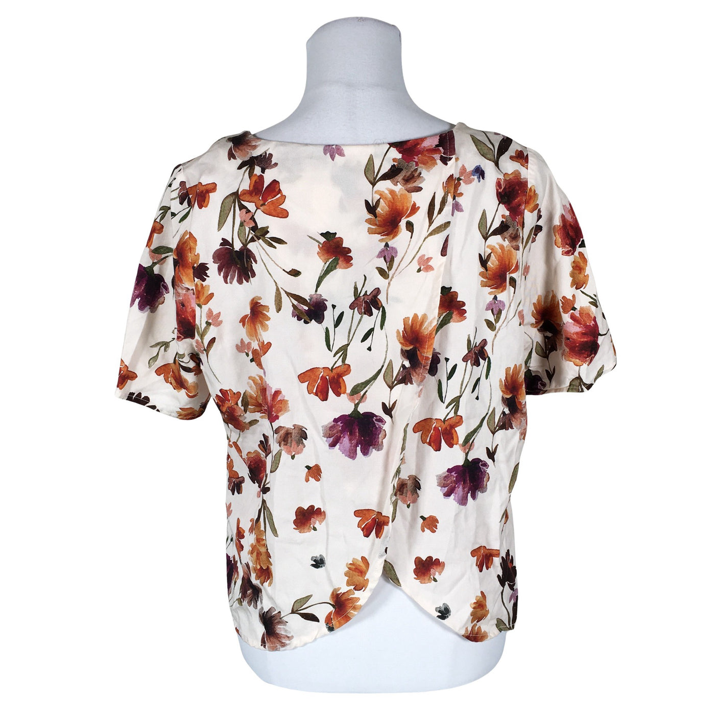 Unisex Kaiko - Short-sleeved blouse, size 36 - Natural white (2)