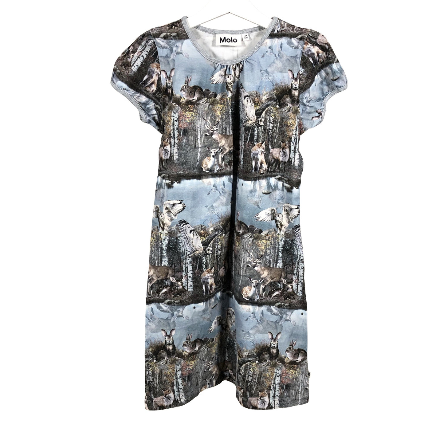 Unisex Molo Kids - Tricot dress, size 134 - 140 - Blue (1)