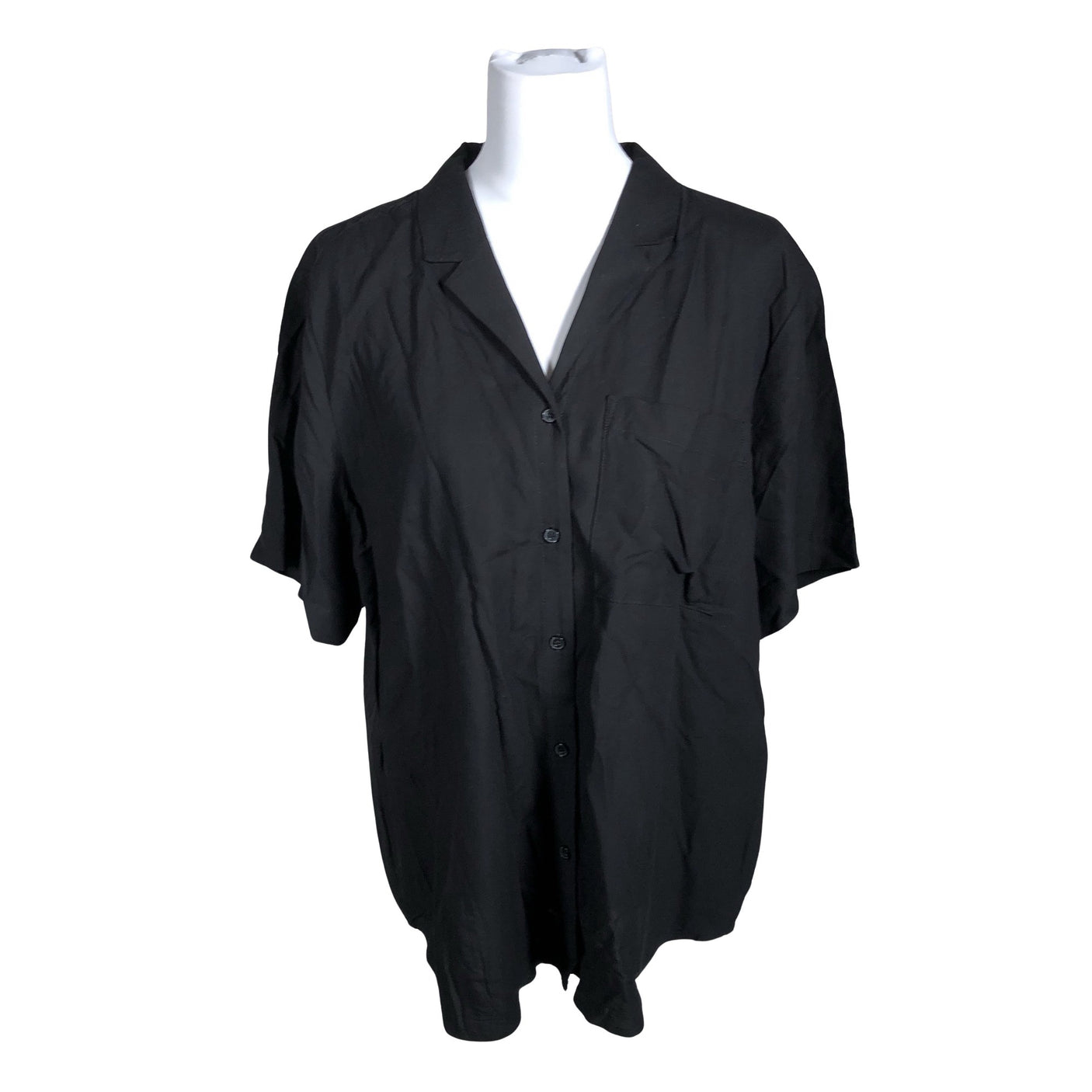 Unisex Weekday - Short-sleeved blouse, size 38 - Black (1)