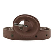 Unisex Esprit - Leather belt, size Ei kokoa - Wine red ()