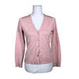 Unisex August Silk - Cardigan, size 38 - Light pink ()