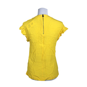 Unisex Dante 6 - Short-sleeved blouse, size 34 - Yellow (2)