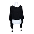 Unisex Comma - Poncho, size 38 - Black ()