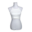 Unisex David Lerner - Tricot tank top, size 38 - White ()