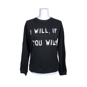 Unisex Zoe Karssen - Sweatshirt, size 36 - Black (1)