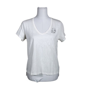 Unisex Karl Lagerfeld - T-shirt, size 36 - White (1)