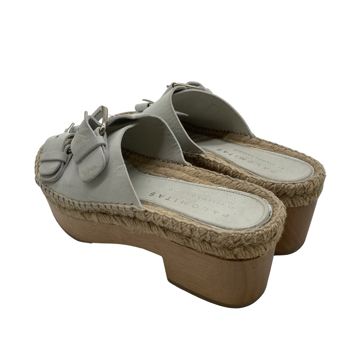 Unisex Paloma Barcelo - Heeled sandals, size 38 - Beige (3)
