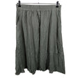 Unisex Soyaconcept - Fabric skirt, size 40 - Green ()