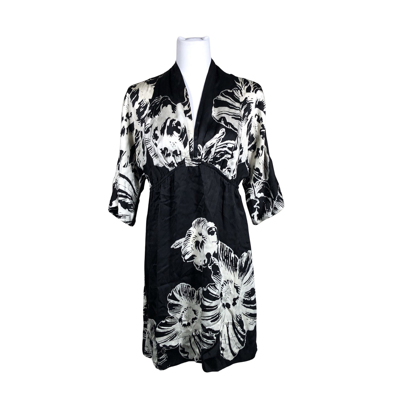 Unisex Hale Bob - Schiffon dress, size 38 - Black (1)