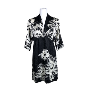 Unisex Hale Bob - Schiffon dress, size 38 - Black (1)