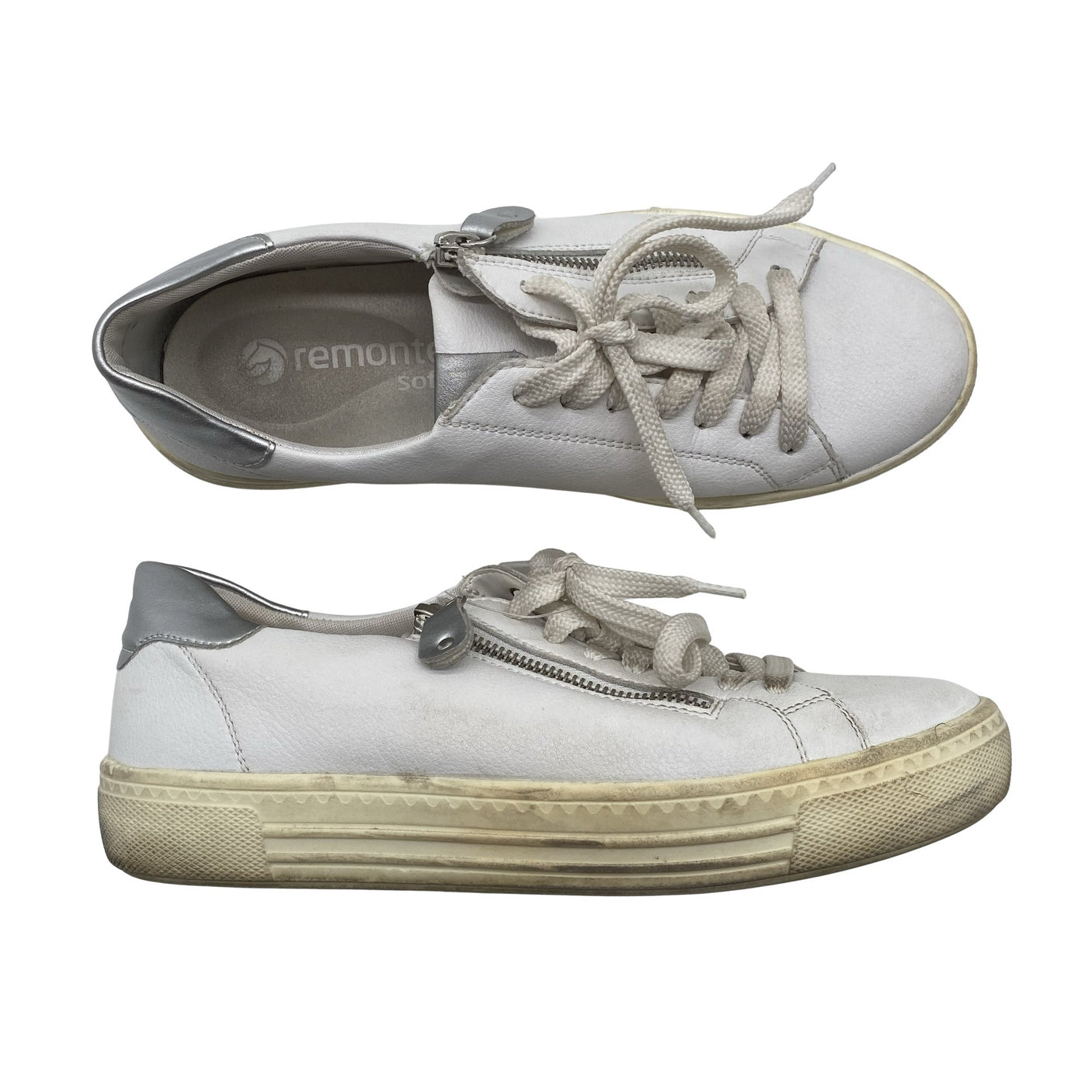 Unisex Remonte - Casual sneakers, size 38 - White (1)