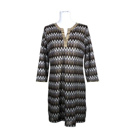 Unisex Cream - Dress, size 40 - Brown ()