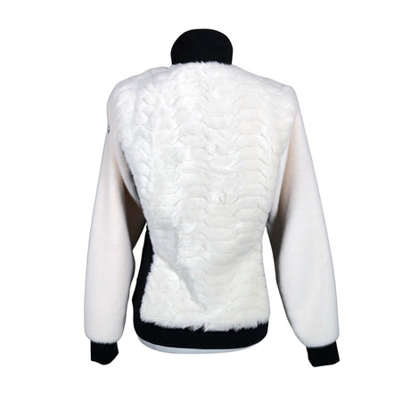 Unisex Luhta - Faux fur coat, size 36 - Natural white (2)
