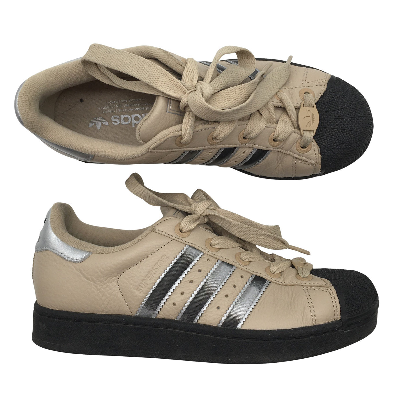 Unisex Adidas - Casual sneakers, size 39 - Brown (1)