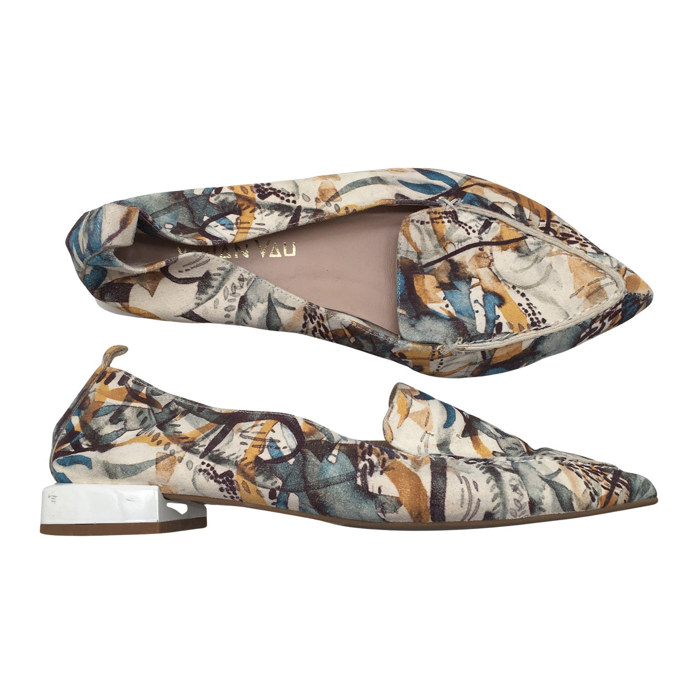 Unisex Vivian Vau - Ballerinas, size 38 - Blue (1)