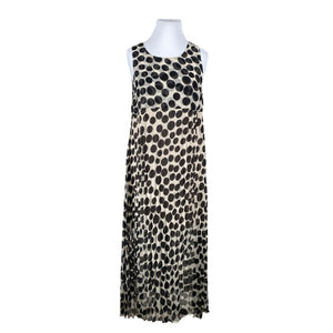 Unisex Uldahl - Schiffon dress, size 42 - Beige (1)