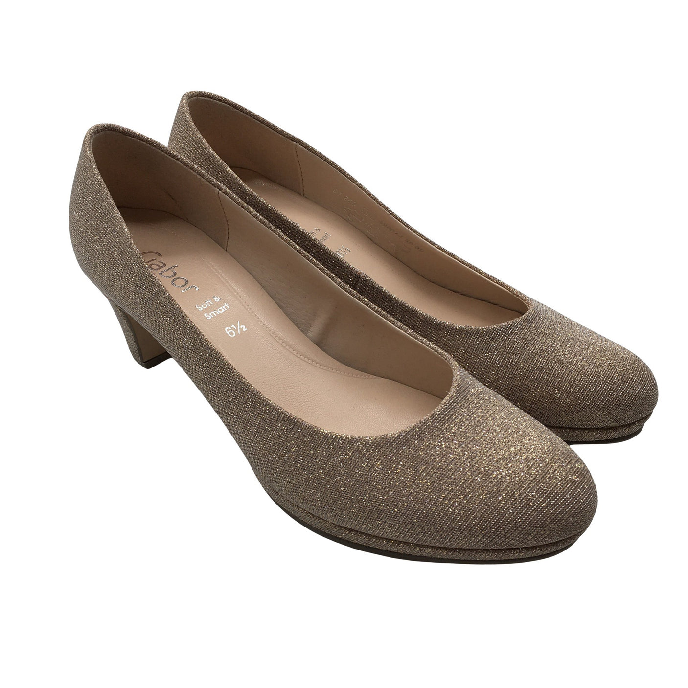 Unisex Gabor - High heels, size 40 - Gold (2)