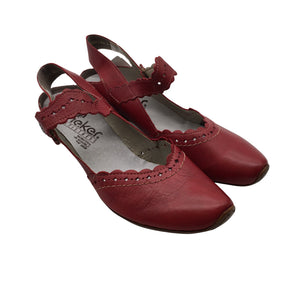 Unisex Rieker - High heels, size 41 - Red (2)