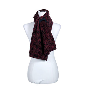 Unisex Nanso - Scarf, size Midi - Wine red (1)