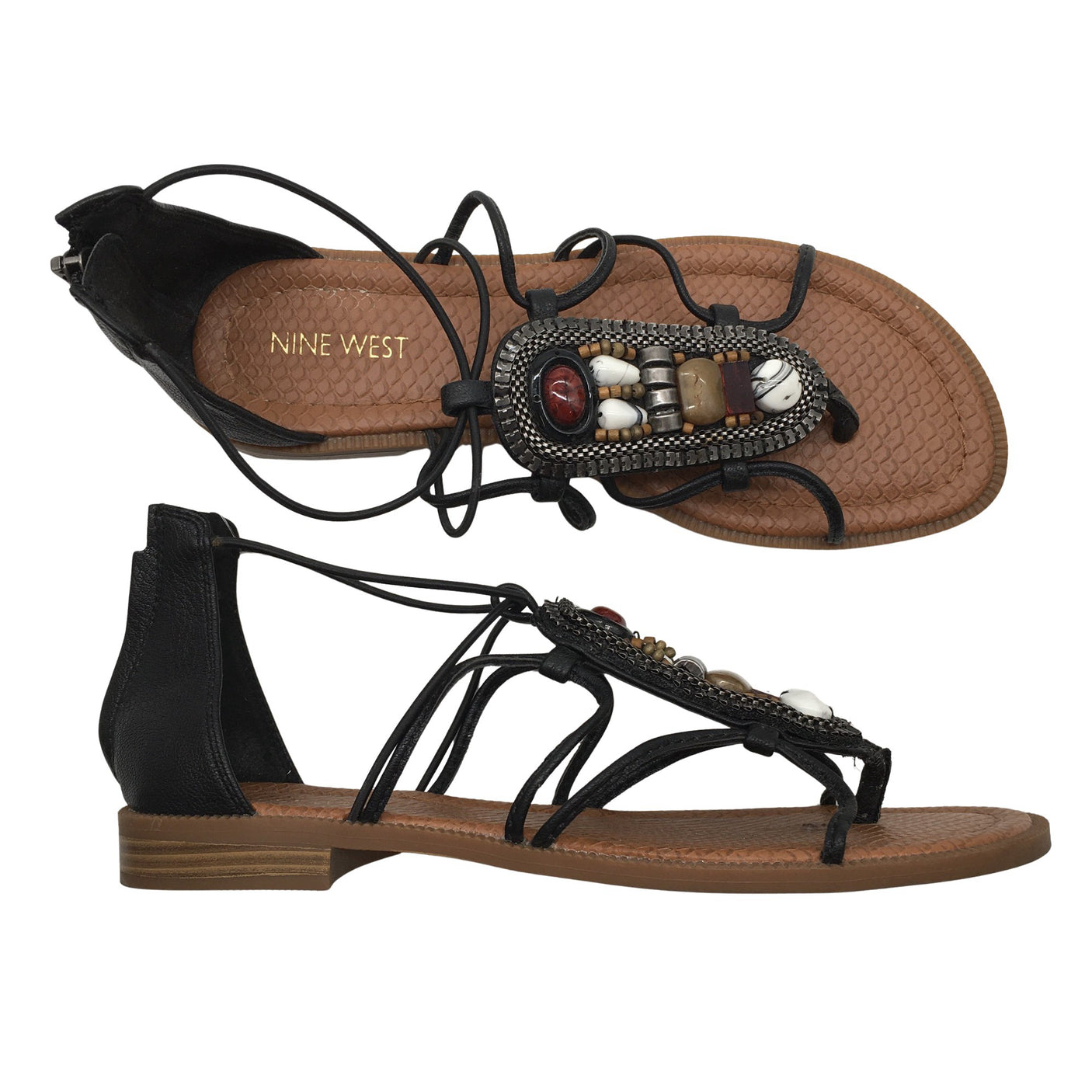 Unisex Nine West - Sandals, size 41 - Black (1)