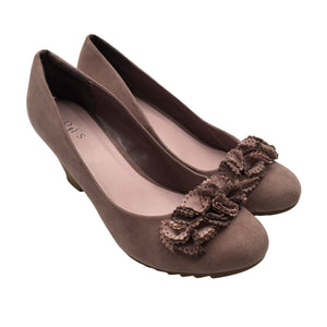 Unisex O.I.S - Wedge heel shoes, size 39 - Violet (2)
