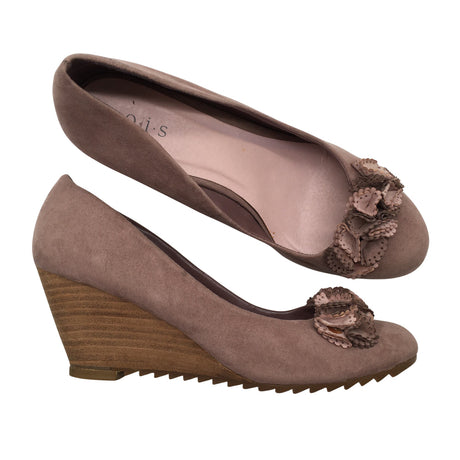 Unisex O.I.S - Wedge heel shoes, size 39 - Violet ()