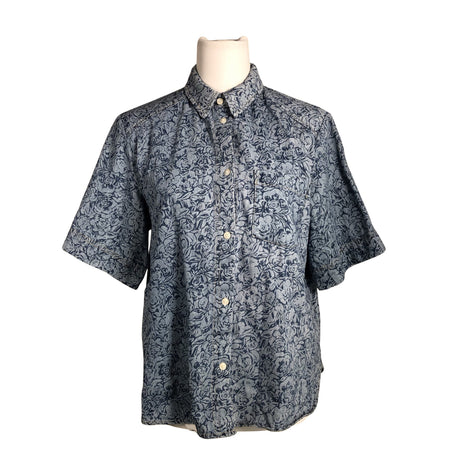 Unisex Part two - Collared shirt, size 38 - Blue ()