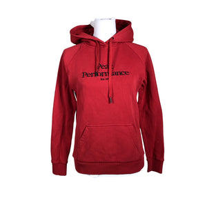 Unisex Peak Performance - Hoodie, size 36 - Red (1)