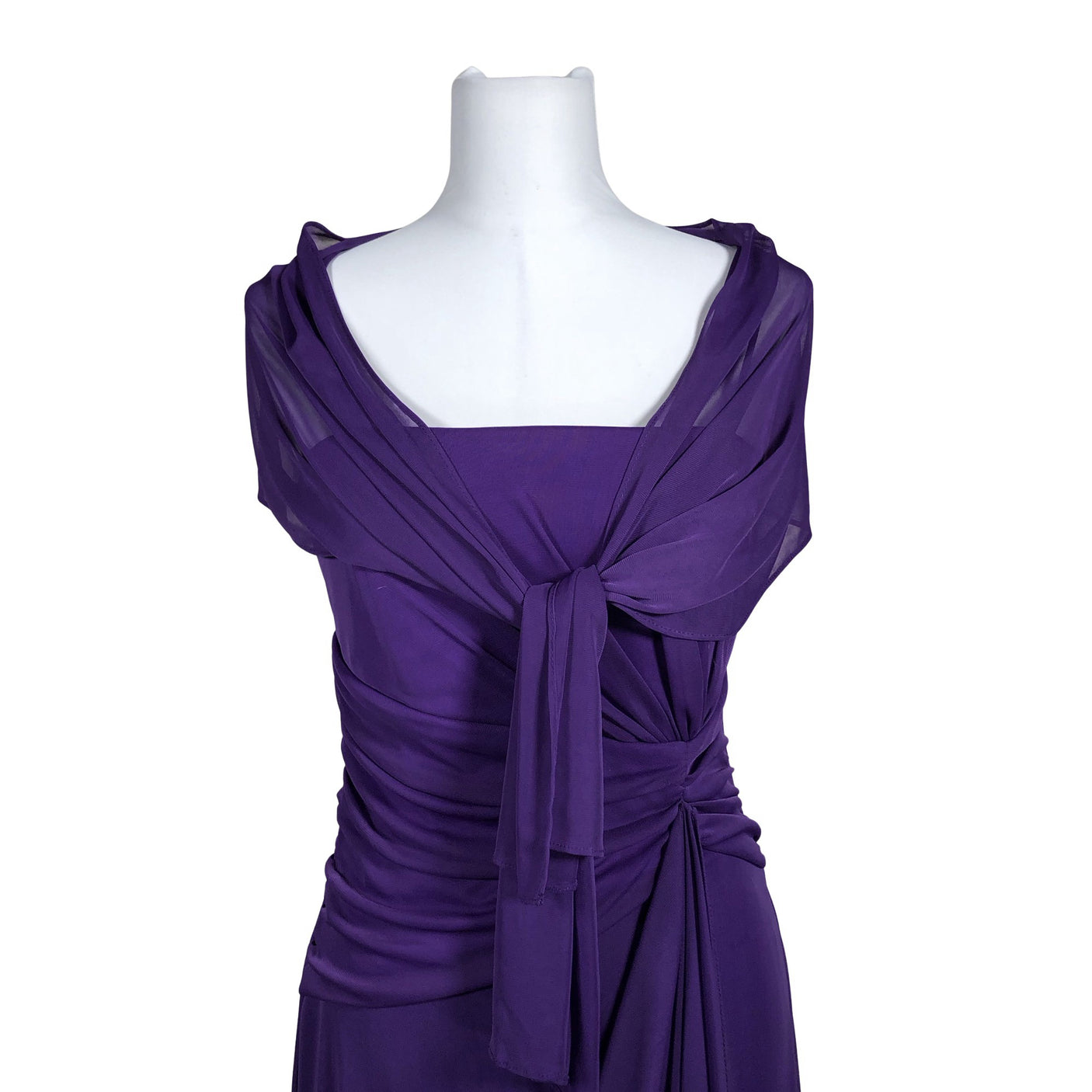 Unisex Fashion New York - Evening dress, size 40 - Violet (2)
