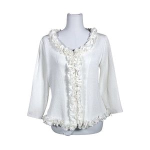 Unisex Kriss - Blouse, size 38 - White (1)