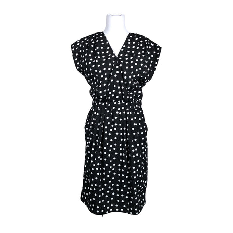 Unisex Ichi - Schiffon dress, size 36 - Black ()