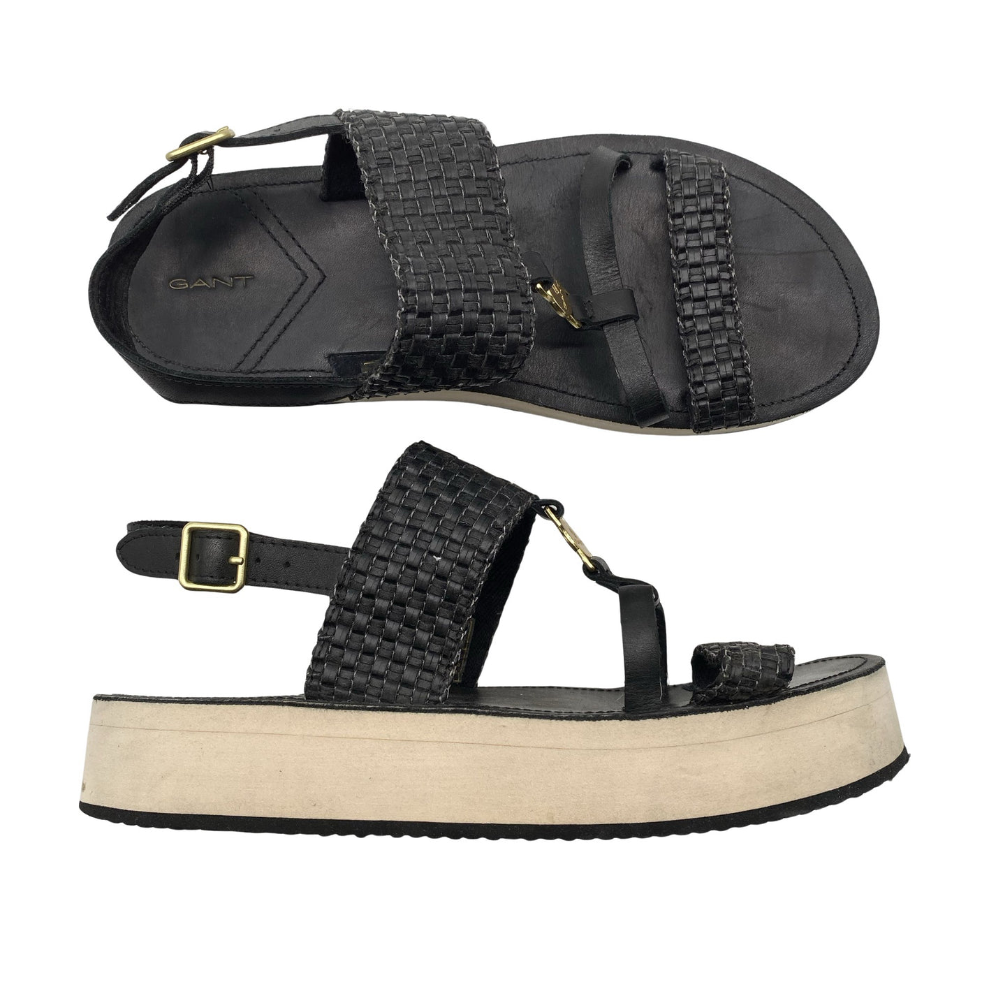 Unisex Gant - Sandals, size 38 - Black (1)