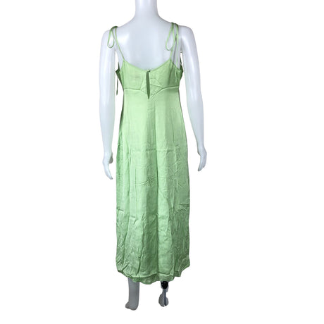 Unisex &Other Stories - Schiffon dress, size 38 - Green (2)